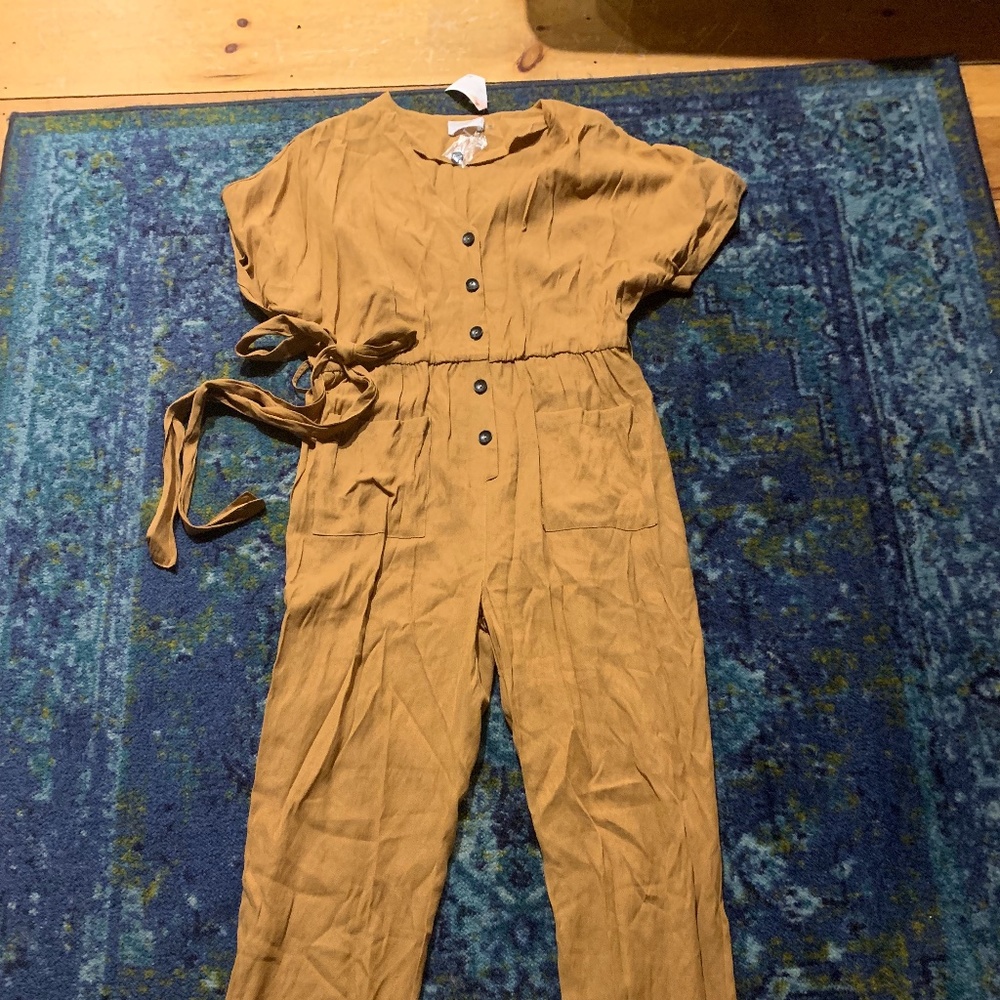 Mustard Jumpsuit (L)